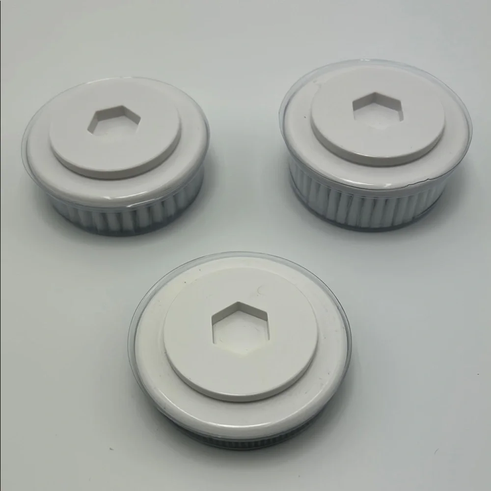 Set of Three Facial Cleansing‎ Brush Heads
